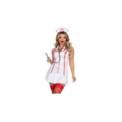 LEG AVENUE - COSTUME DA CAPO INFERMIERA BIANCO S/M