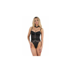 LIVCO CORSETTI FASHION - RUBIKA LC XG079 BODY CON GIROCOLLO NERO XL