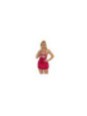 Subblime Babydoll Rosso con Disegno Floreale L/XL