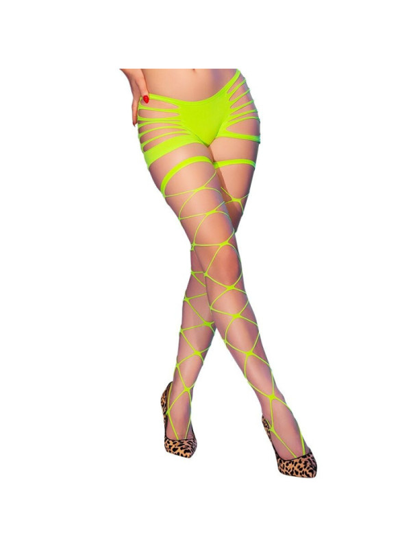 CHILIROSE - CR 4867 COLLANT A RETE VERDE NEON CON FORI