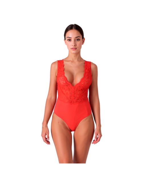 PASSION - EVALIE BODY ROSSO L/XL