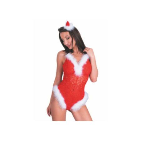 LIVCO CORSETTI FASHION - NAUGHTY SANTA LC 90706 BODY NATALIZIO L/XL