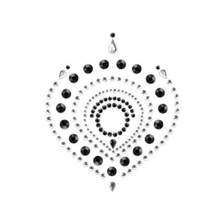 BIJOUX - INDISCRETS FLAMBOYANT NERO & ARGENTO