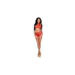 ME-SEDUCE - MONA SET ROSSO XXL/XXXL