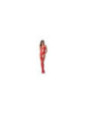 PASSION - DONNA BS057 BODYSTOCKING ROSSO TAGLIA UNICA