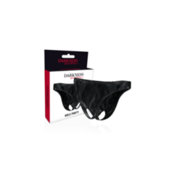 DARKNESS - MUTANDINE APERTE UNISEX TAGLIA UNICA