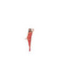 PASSION - WOMAN BS076 BODYSTOCKING TAGLIA UNICA ROSSO