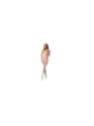 PASSION - WOMAN BS084 BODYSTOCKING BIANCO TAGLIA UNICA