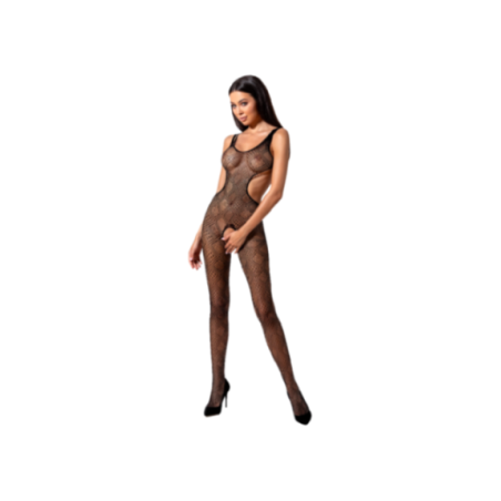 PASSION - WOMAN BS085 BODYSTOCKING NERO TAGLIA UNICA