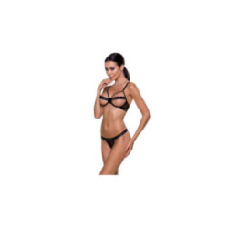 PASSION - SET DUE PEZZI KYOKA NERO S/M