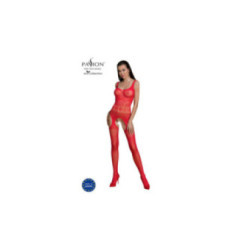 PASSION - COLLEZIONE ECO BODYSTOCKING ECO BS005 ROSSO