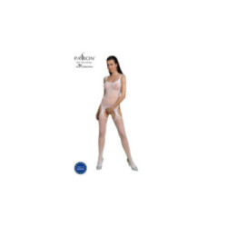 PASSION - COLLEZIONE ECO BODYSTOCKING ECO BS005 BIANCO