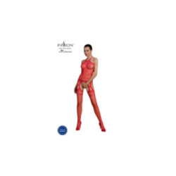 PASSION - COLLEZIONE ECO BODYSTOCKING ECO BS006 ROSSO