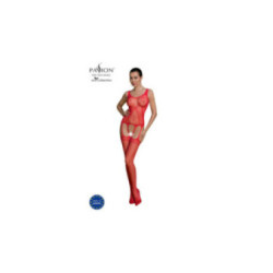 PASSION - COLLEZIONE ECO BODYSTOCKING ECO BS007 ROSSO