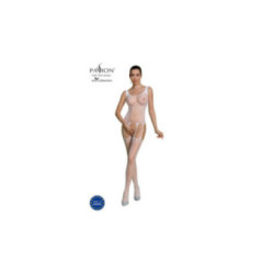 PASSION - COLLEZIONE ECO BODYSTOCKING ECO BS007 BIANCO