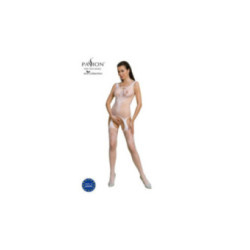 PASSION - COLLEZIONE ECO BODYSTOCKING ECO BS011 BIANCO