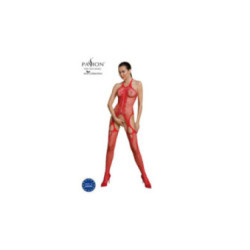 PASSION - COLLEZIONE ECO BODYSTOCKING ECO BS013 ROSSO