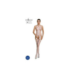 PASSION - COLLEZIONE ECO BODYSTOCKING ECO BS013 BIANCO