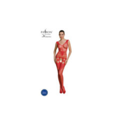 PASSION - COLLEZIONE ECO BODYSTOCKING ECO BS014 ROSSO