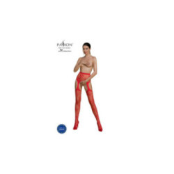 PASSION - COLLEZIONE ECO BODYSTOCKING ECO S001 ROSSO