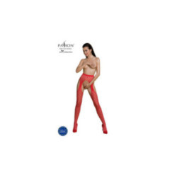 PASSION - COLLEZIONE ECO BODYSTOCKING ECO S003 ROSSO
