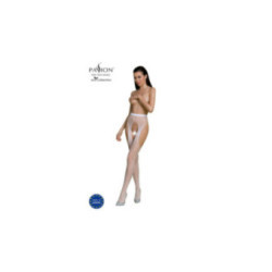 PASSION - COLLEZIONE ECO BODYSTOCKING ECO S003 BIANCO