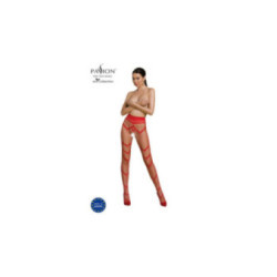 PASSION - COLLEZIONE ECO BODYSTOCKING ECO S006 ROSSO