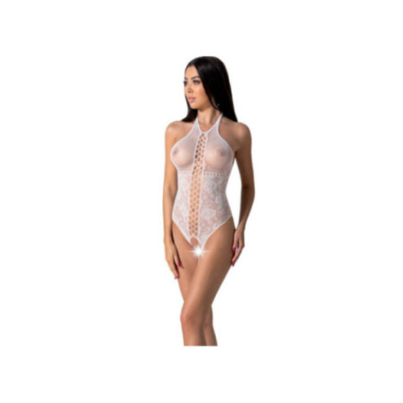 PASSION - BS094 BODYSTOCKING BIANCO TAGLIA UNICA