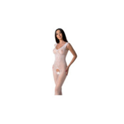 PASSION - BS098 BODYSTOCKING BIANCO TAGLIA UNICA