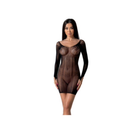 PASSION - BS101 BODYSTOCKING NERO TAGLIA UNICA