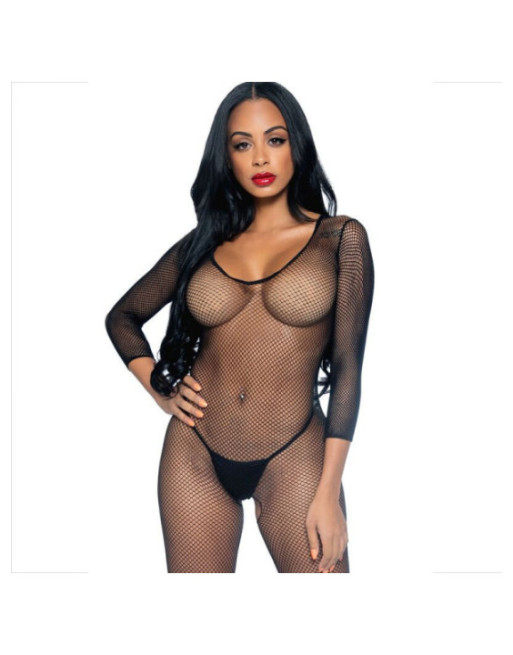 LEG AVENUE - BODYSTOCKING ANTERIORE EV