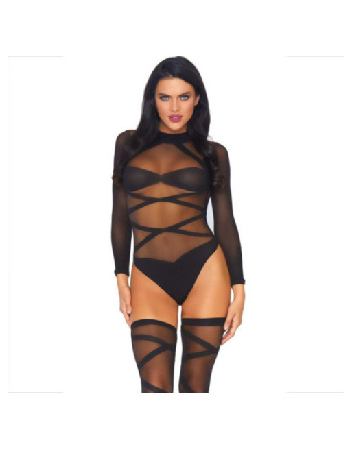 LEG AVENUE - SET 2 PEZZI CORPO E COSCIA