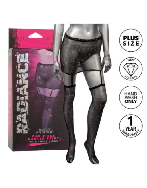 CALEXOTICS - RADIANCE GONNA REGGIGLIERE AUTOREGOLENTE TAGLIA PLUS