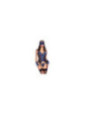 CHILIROSE - CR 4688 CORSETTO BLU E NERO S/M