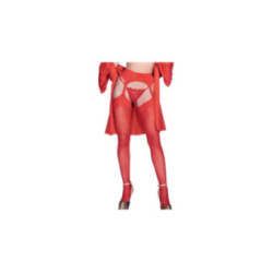 CHILIROSE - CR 4312 CALZA REGGER ROSSO S/M