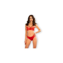 CHILIROSE - CR 4676 SET DUE PEZZI ROSSO M