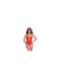 CHILIROSE - CR 4689 BODY CROTCHLESS ROSSO S
