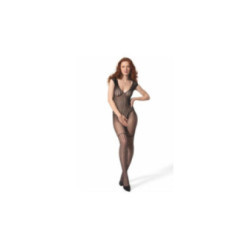 PASSION - BS 103 BODYSTOCKING NERO TAGLIA UNICA