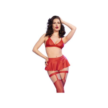 CHILIROSE - CR 4716 SET 3 PEZZI ROSSO M