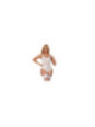 SUBBLIME - 954284 BODY CON CATENE + CINTURA GIACCHE BIANCO S/M