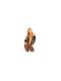 LEG AVENUE - BODYSTOCKING SENZA CAVALLO IN PIZZO SERPENTE ESOTICO NERO