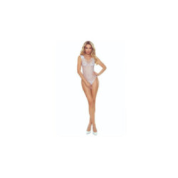 PASSION - BS109 BODYSTOCKING A FARFALLA BIANCA