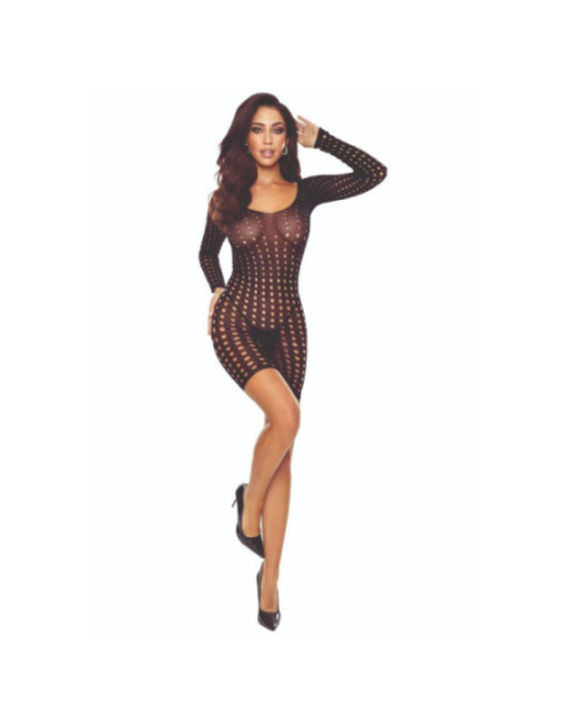 PASSION - BS110 BODYSTOCKING PUNTI NERI