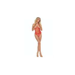 PASSION - BS114 BODYSTOCKING ROSSO