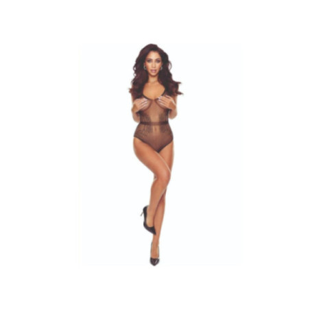 PASSION - BS115 BODYSTOCKING A GRIGLIA NERA