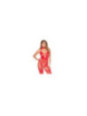 LEG AVENUE - 89336 BODYSTOCKING ROSSO SENZA CAVALLO - TAGLIA UNICA