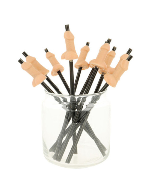 DIABLO PICANTE - SACCHETTO DA 10 CANNUCCE NATURALI PER PENE