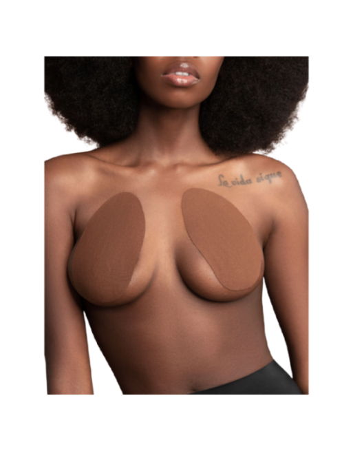 BYE-BRA - POTENZIATORE DEL SENO + 3 PAIA DI SATI MARRONE COPPA D/F