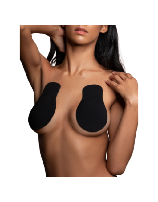 BYE-BRA - VOLUMIZZANTE SENI PUSH-UP TELA NERO MISURARE XL