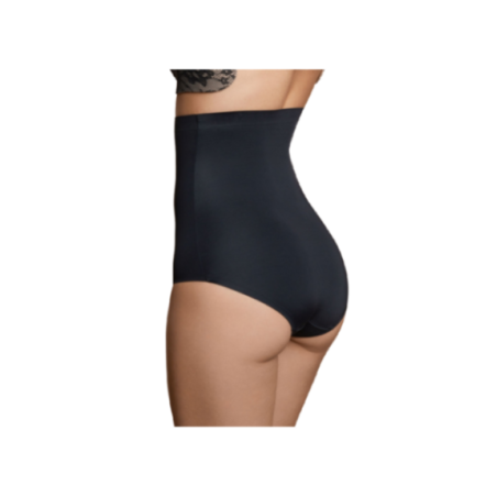 BYE-BRA - FAJA SENZA CUCITURE STILE PANTIES NERO MISURARE M